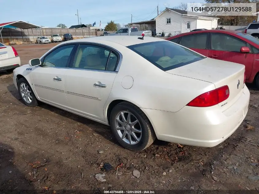 1G4HD57278U129588 2008 Buick Lucerne Cxl