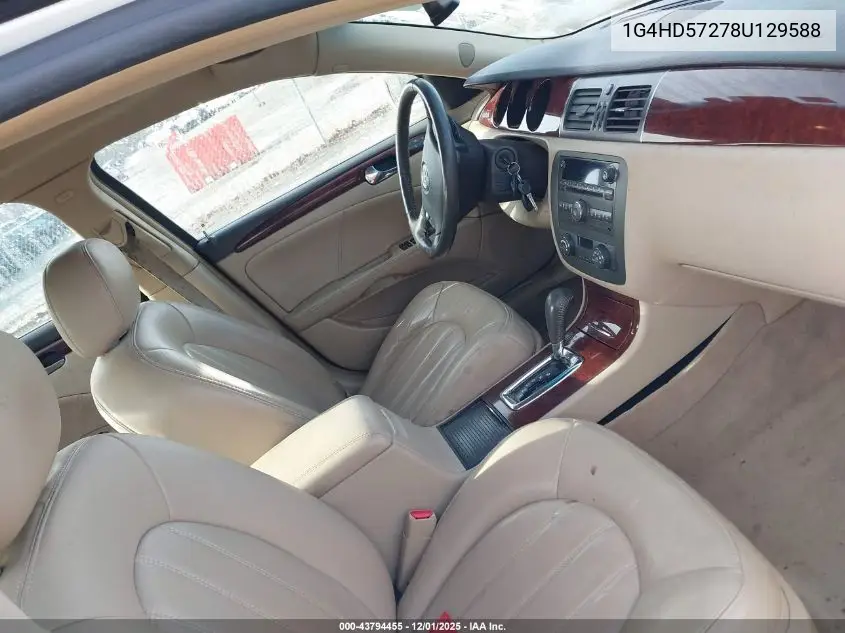 1G4HD57278U129588 2008 Buick Lucerne Cxl