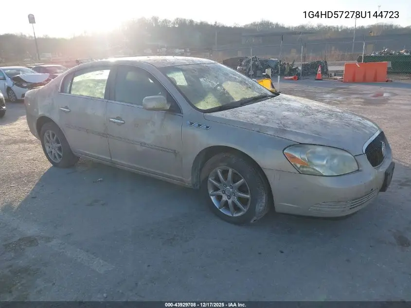 1G4HD57278U144723 2008 Buick Lucerne Cxl