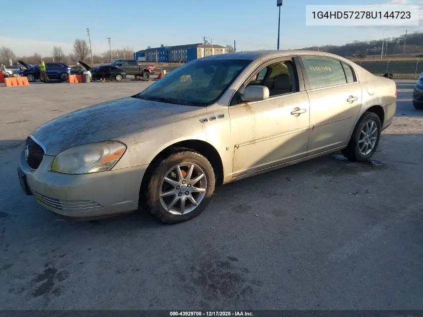 1G4HD57278U144723 2008 Buick Lucerne Cxl