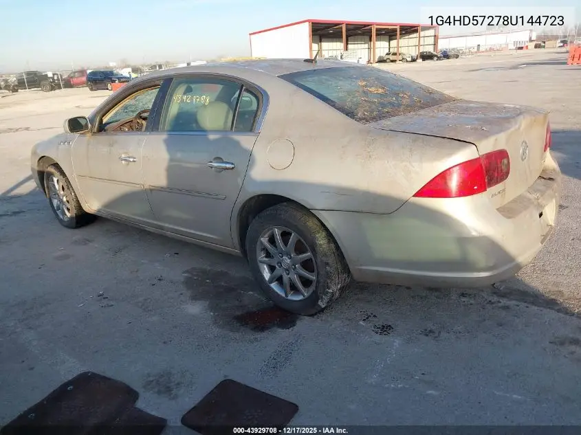 1G4HD57278U144723 2008 Buick Lucerne Cxl