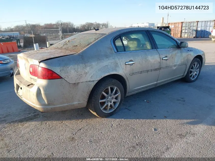 1G4HD57278U144723 2008 Buick Lucerne Cxl