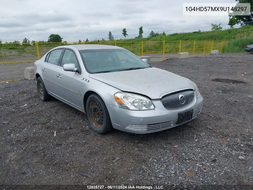 2009 Buick Lucerne Cxl VIN: 1G4HD57MX9U148297 Lot: 12025727