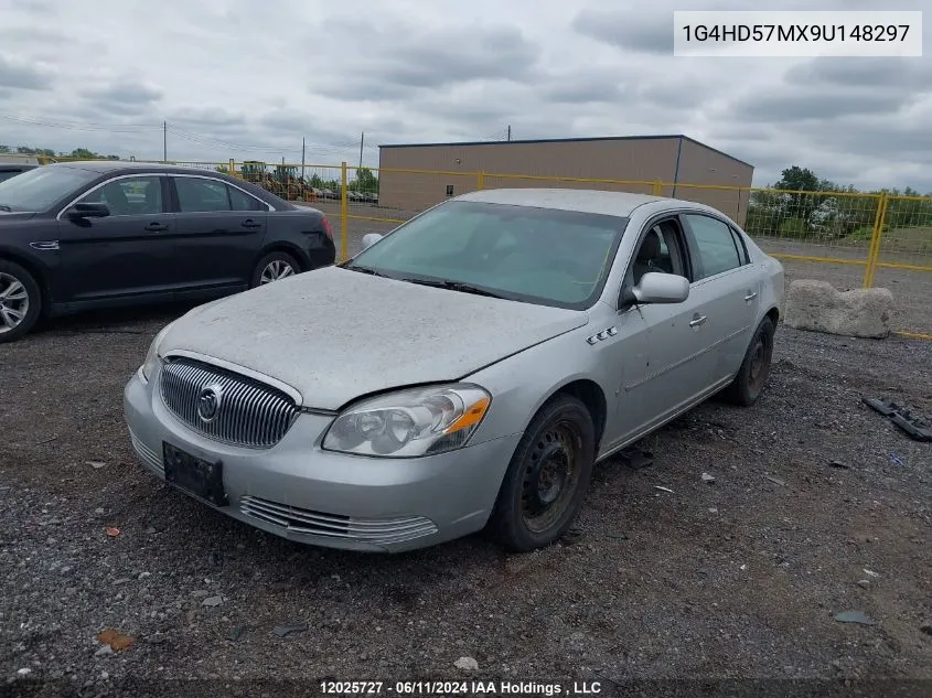 1G4HD57MX9U148297 2009 Buick Lucerne Cxl