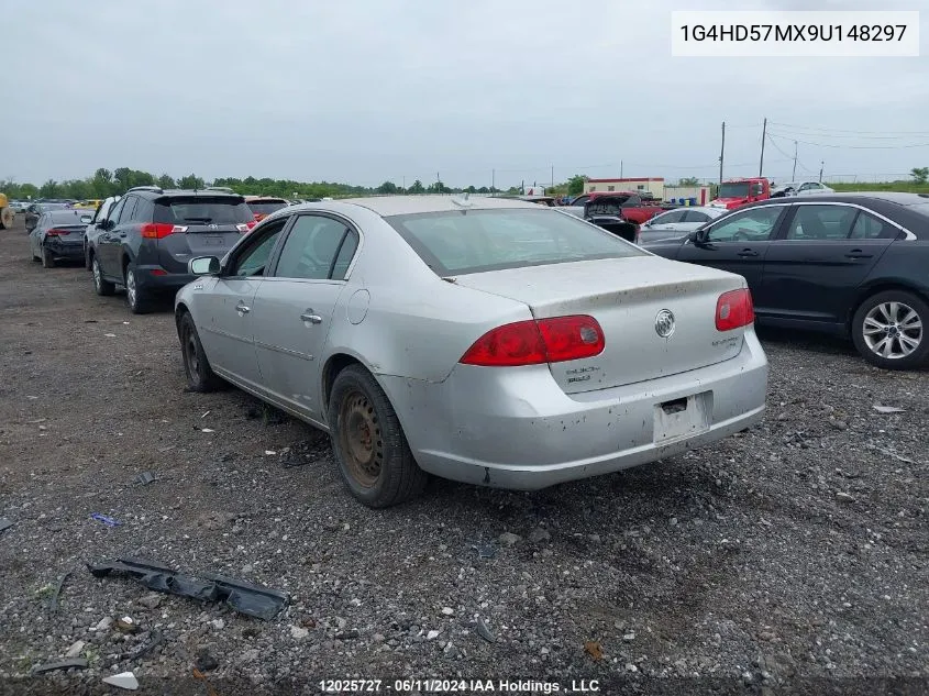 2009 Buick Lucerne Cxl VIN: 1G4HD57MX9U148297 Lot: 12025727