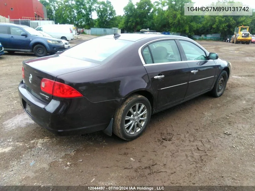 1G4HD57M89U131742 2009 Buick Lucerne