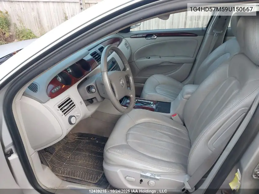 1G4HD57M59U150667 2009 Buick Lucerne Cxl