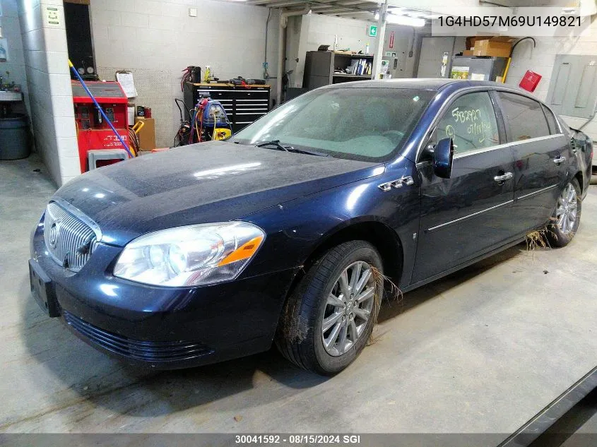 1G4HD57M69U149821 2009 Buick Lucerne Cxl