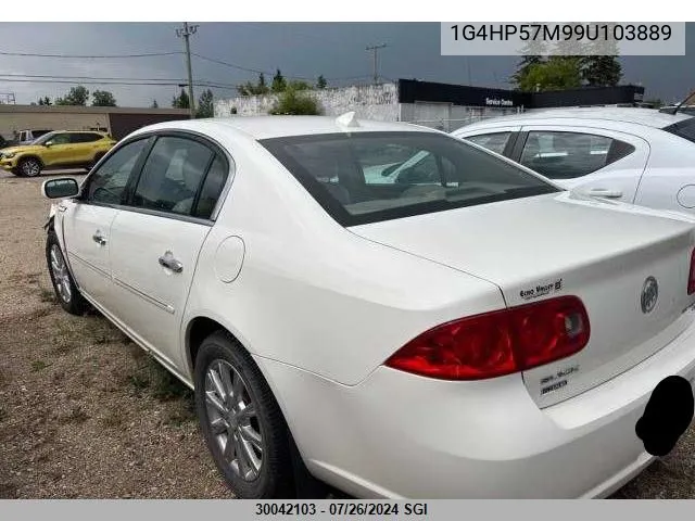 2009 Buick Lucerne Cx VIN: 1G4HP57M99U103889 Lot: 30042103