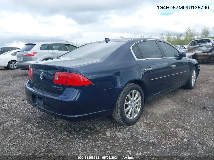 1G4HD57M09U136790 2009 Buick Lucerne Cxl