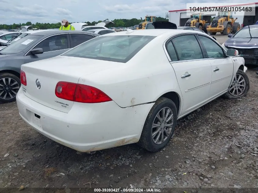 2009 Buick Lucerne Cxl VIN: 1G4HD57M69U105463 Lot: 39393427