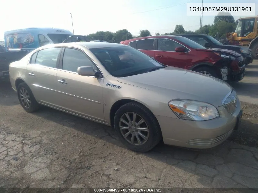 2009 Buick Lucerne Cxl-3 VIN: 1G4HD57M29U131901 Lot: 39648499