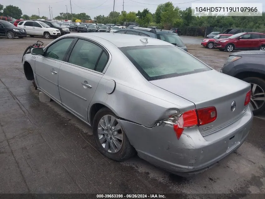 1G4HD57119U107966 2009 Buick Lucerne Cxl Special Edition