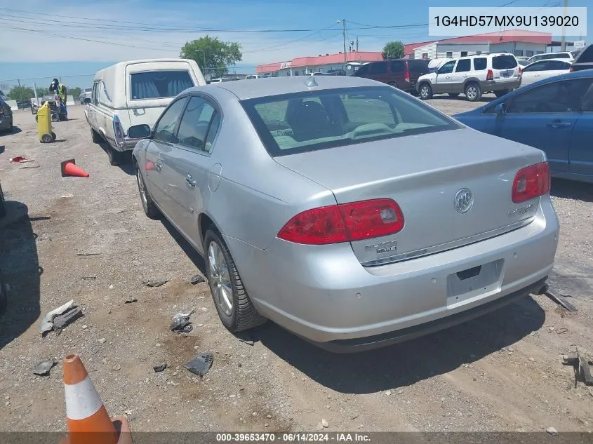 2009 Buick Lucerne Cxl Special Edition VIN: 1G4HD57MX9U139020 Lot: 39653470