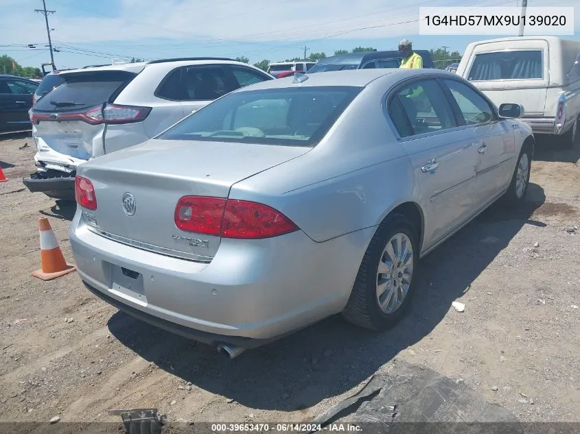 2009 Buick Lucerne Cxl Special Edition VIN: 1G4HD57MX9U139020 Lot: 39653470