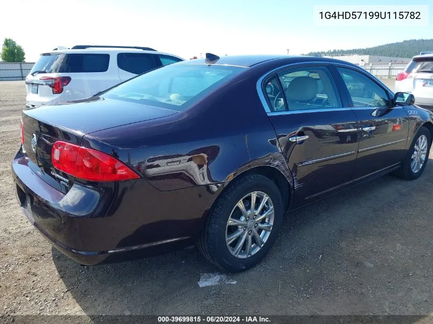 1G4HD57199U115782 2009 Buick Lucerne Cxl-5