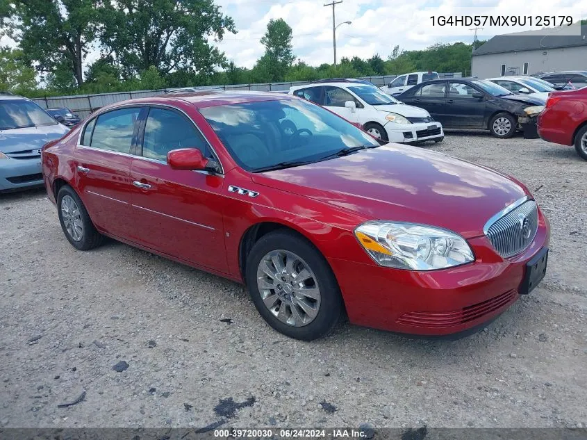 2009 Buick Lucerne Cxl Special Edition VIN: 1G4HD57MX9U125179 Lot: 39720030