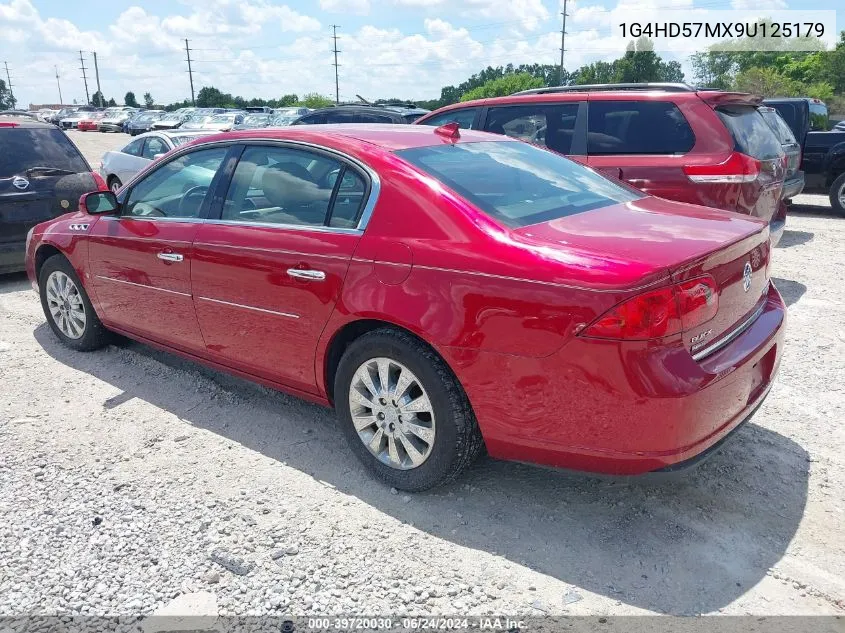 1G4HD57MX9U125179 2009 Buick Lucerne Cxl Special Edition