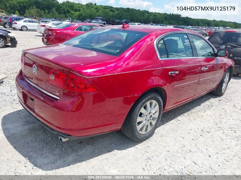 2009 Buick Lucerne Cxl Special Edition VIN: 1G4HD57MX9U125179 Lot: 39720030