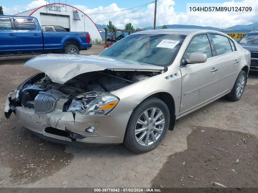 1G4HD57M89U124709 2009 Buick Lucerne Cxl