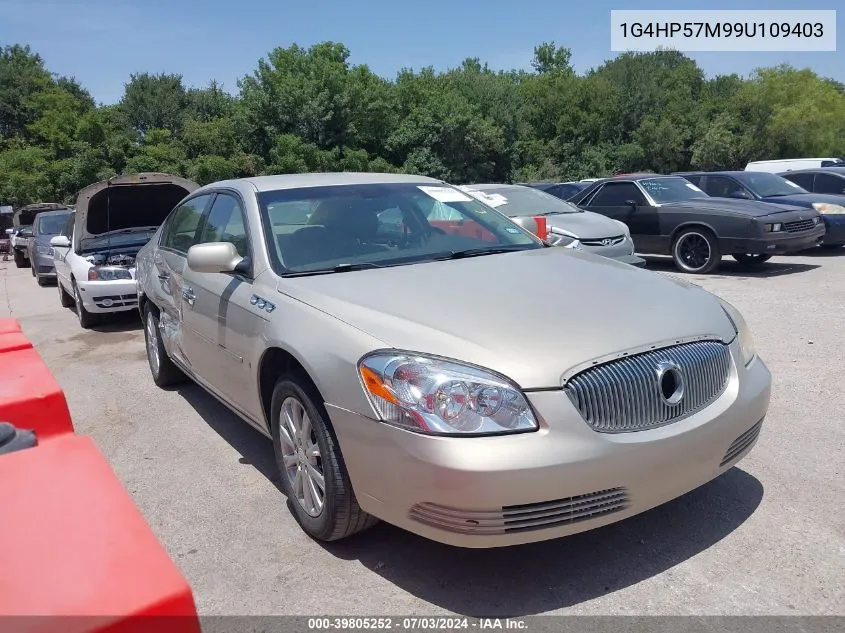 2009 Buick Lucerne Cx-2 VIN: 1G4HP57M99U109403 Lot: 39805252