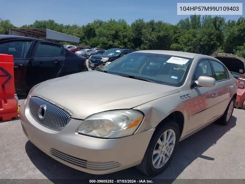 2009 Buick Lucerne Cx-2 VIN: 1G4HP57M99U109403 Lot: 39805252