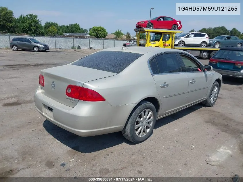 1G4HD57M59U121265 2009 Buick Lucerne Cxl