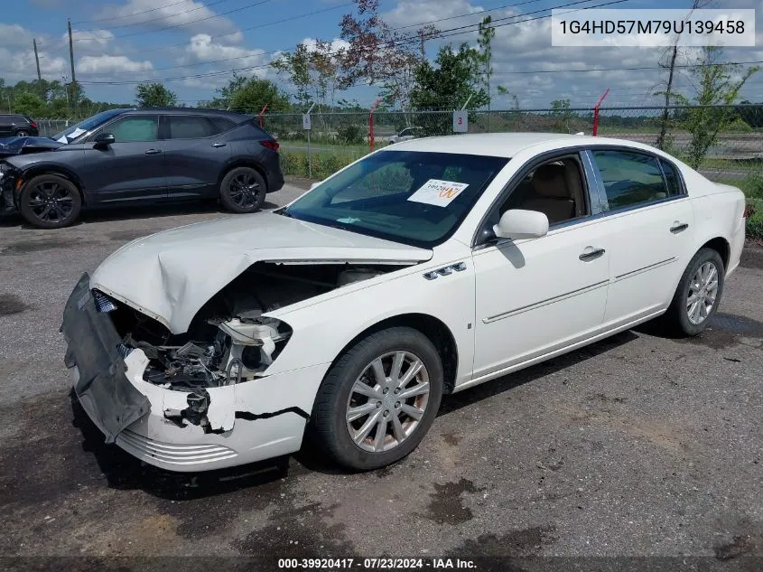 2009 Buick Lucerne Cxl VIN: 1G4HD57M79U139458 Lot: 39920417