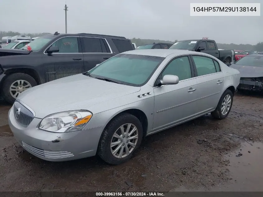 2009 Buick Lucerne Cx VIN: 1G4HP57M29U138144 Lot: 39963156