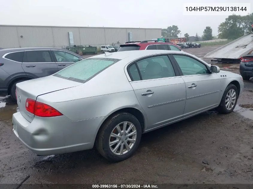 2009 Buick Lucerne Cx VIN: 1G4HP57M29U138144 Lot: 39963156