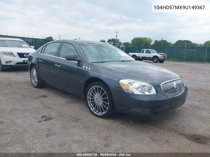 1G4HD57MX9U149367 2009 Buick Lucerne Cxl