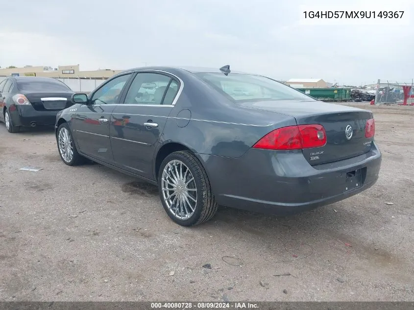 2009 Buick Lucerne Cxl VIN: 1G4HD57MX9U149367 Lot: 40080728