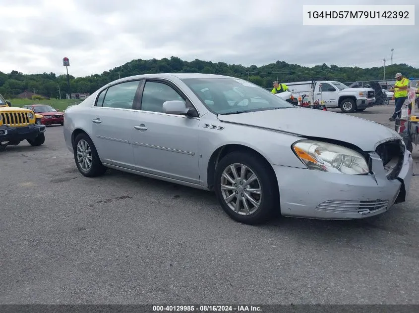 2009 Buick Lucerne Cxl-4 VIN: 1G4HD57M79U142392 Lot: 40129985