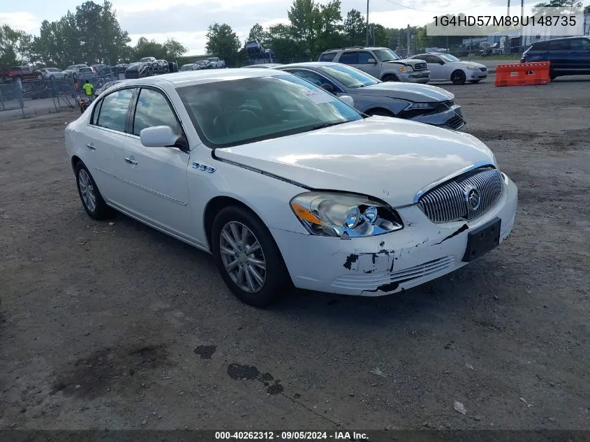 1G4HD57M89U148735 2009 Buick Lucerne Cxl