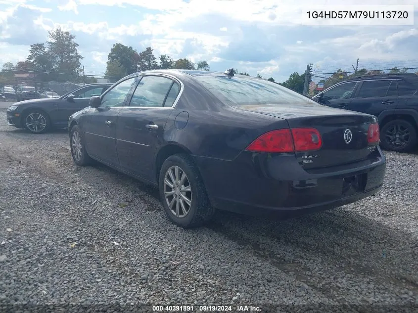 2009 Buick Lucerne Cxl VIN: 1G4HD57M79U113720 Lot: 40391891