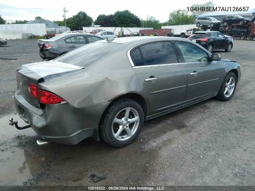 1G4HB5EM7AU126657 2010 Buick Lucerne Cx