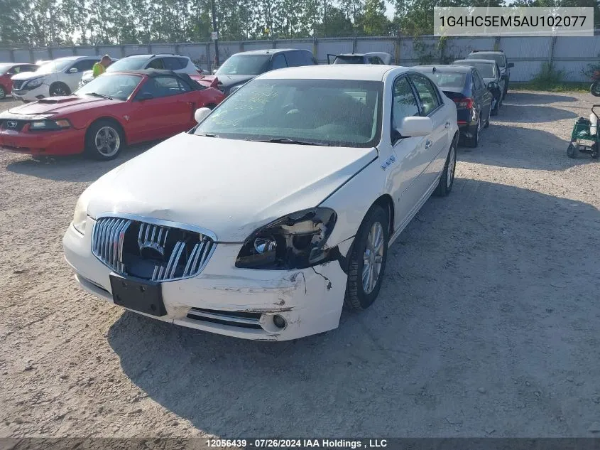 1G4HC5EM5AU102077 2010 Buick Lucerne Cxl