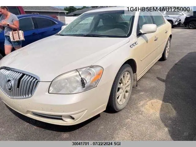 2010 Buick Lucerne Cx VIN: 1G4HB5EM4AU125000 Lot: 30041701