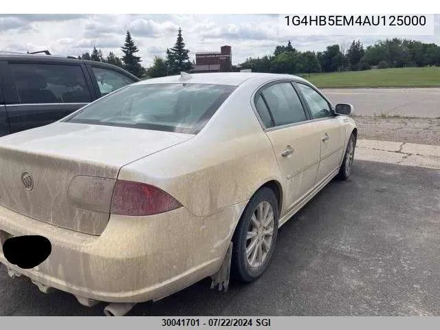 1G4HB5EM4AU125000 2010 Buick Lucerne Cx