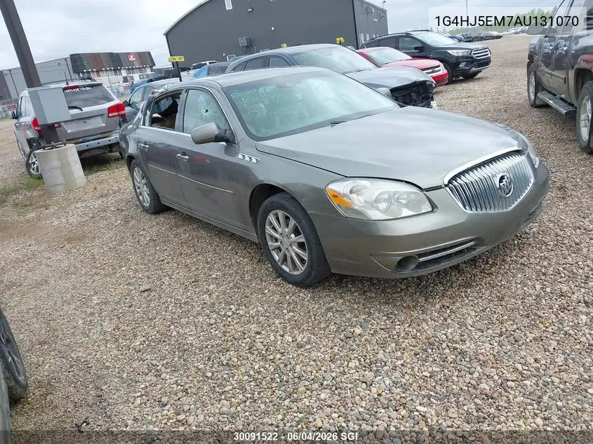 2010 Buick Lucerne Cxl VIN: 1G4HJ5EM7AU131070 Lot: 30091522
