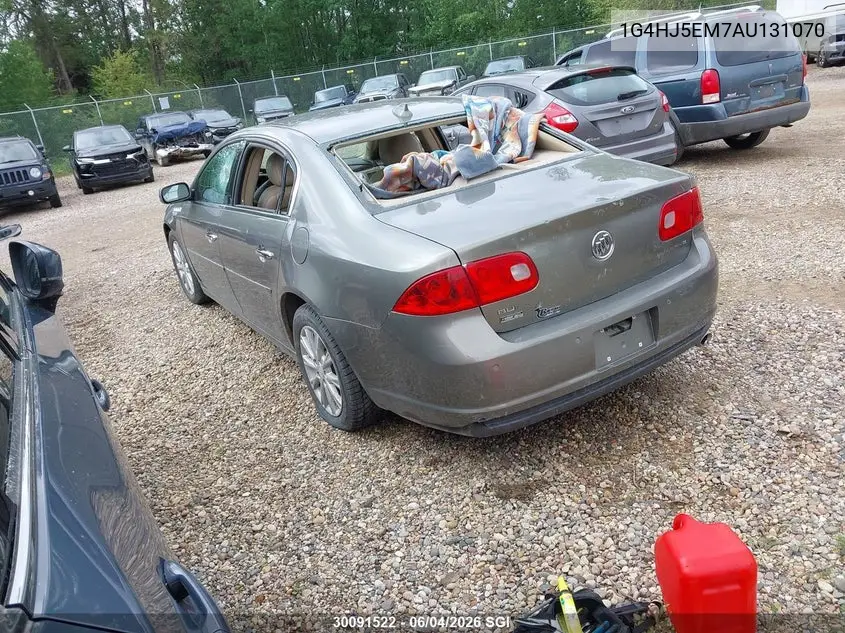 2010 Buick Lucerne Cxl VIN: 1G4HJ5EM7AU131070 Lot: 30091522