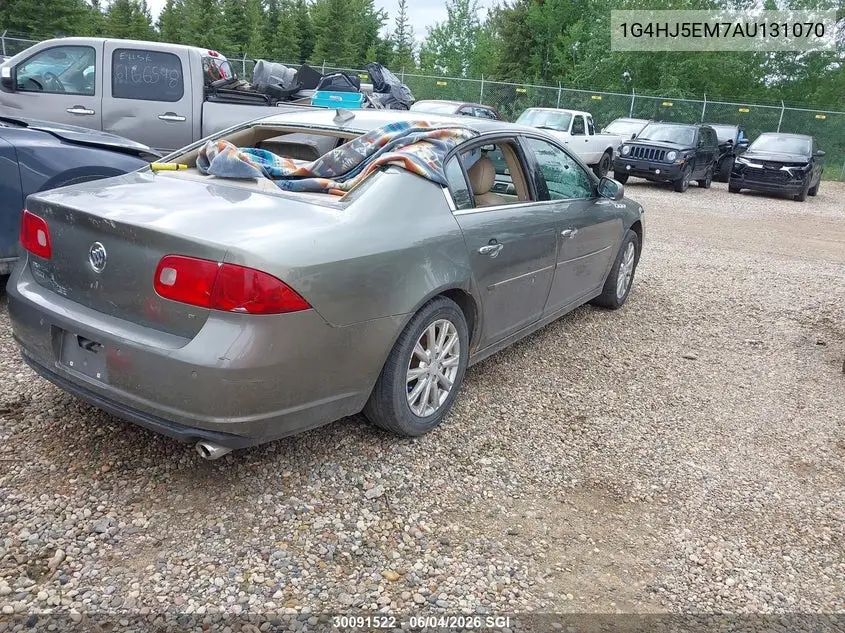 2010 Buick Lucerne Cxl VIN: 1G4HJ5EM7AU131070 Lot: 30091522