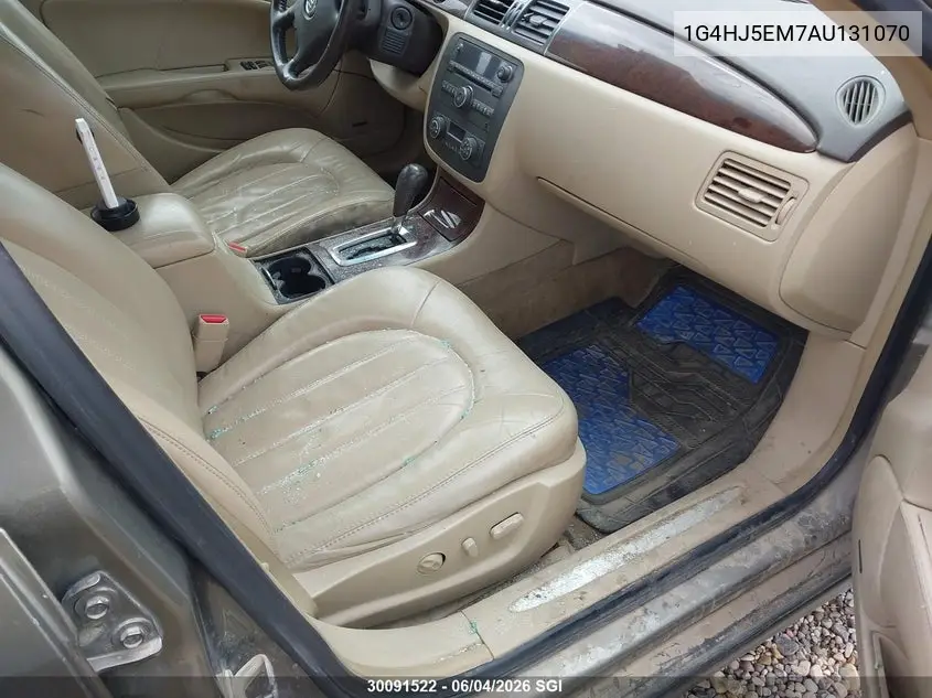 2010 Buick Lucerne Cxl VIN: 1G4HJ5EM7AU131070 Lot: 30091522