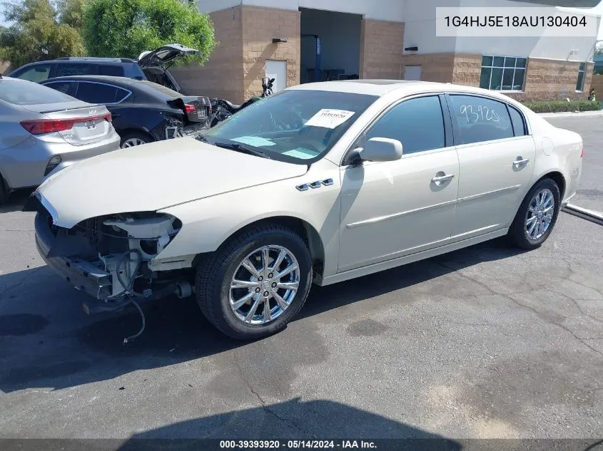 1G4HJ5E18AU130404 2010 Buick Lucerne Cxl Premium