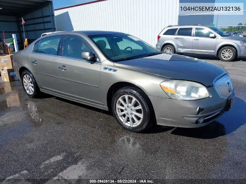 2010 Buick Lucerne Cxl VIN: 1G4HC5EM2AU132136 Lot: 39428134