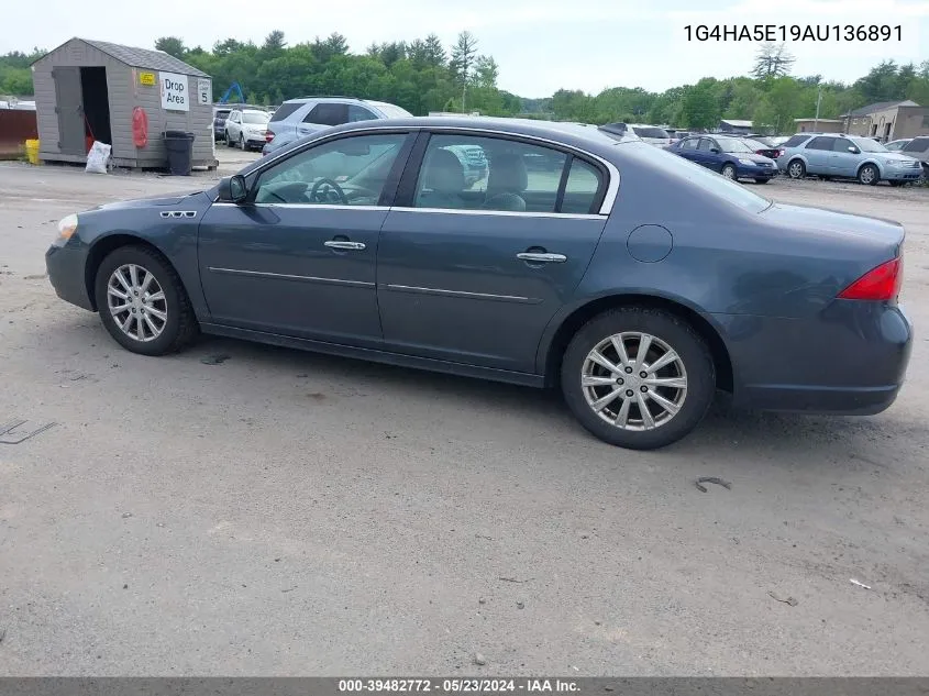 2010 Buick Lucerne Cx VIN: 1G4HA5E19AU136891 Lot: 39482772