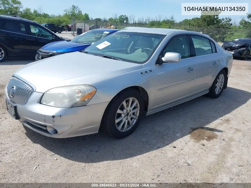 2010 Buick Lucerne Cx VIN: 1G4HA5EM6AU134350 Lot: 39545523