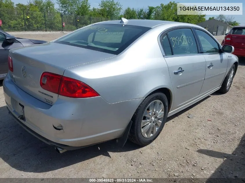 2010 Buick Lucerne Cx VIN: 1G4HA5EM6AU134350 Lot: 39545523