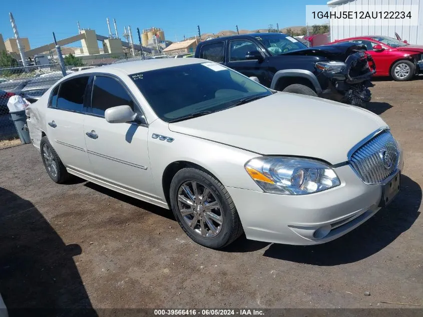 2010 Buick Lucerne Cxl Premium VIN: 1G4HJ5E12AU122234 Lot: 39566416