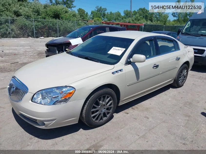 2010 Buick Lucerne Cxl VIN: 1G4HC5EM4AU122630 Lot: 39569071